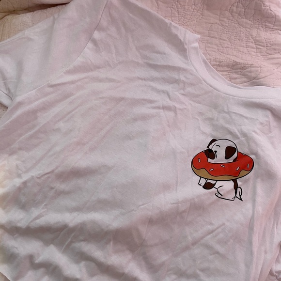 Pups & Donuts - Cropped Tee - Picture 2 of 2